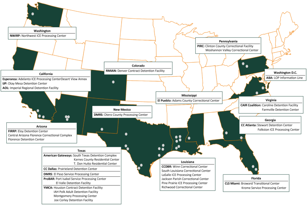 Program Map of LOP Site FY2024