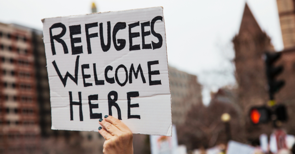 Refugees welcome here
