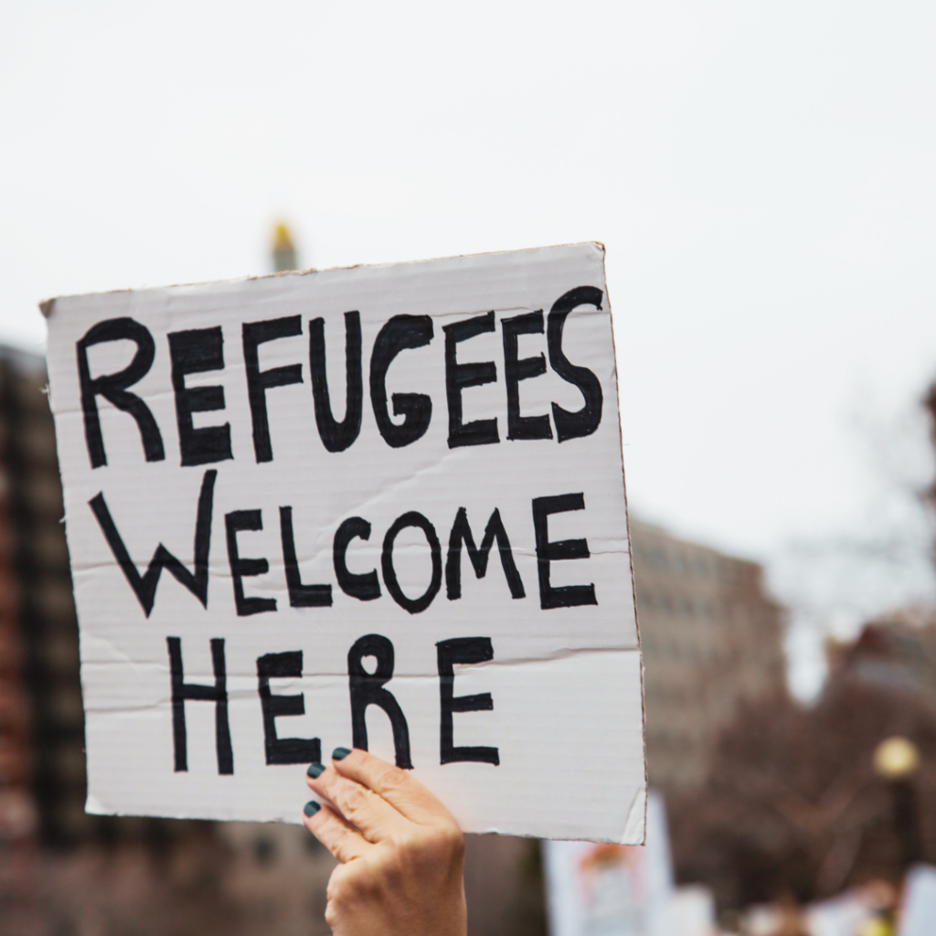 Refugees welcome here