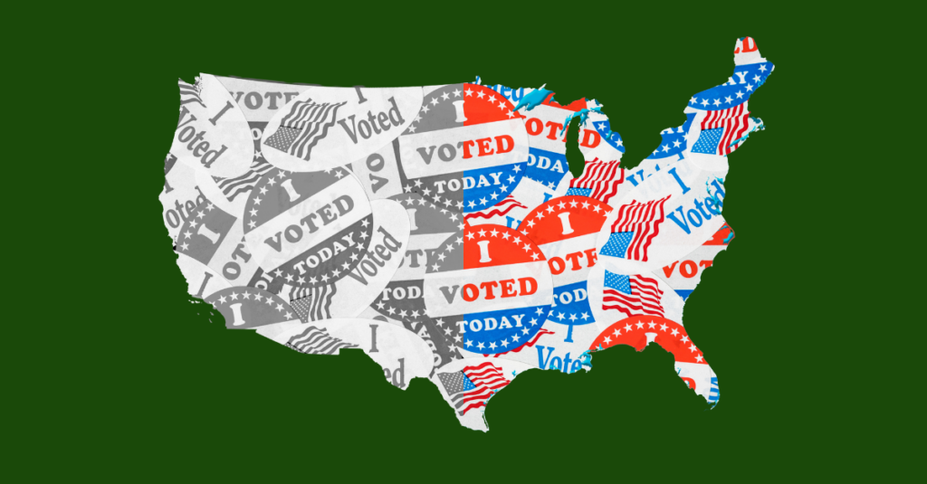 Voting stickers
