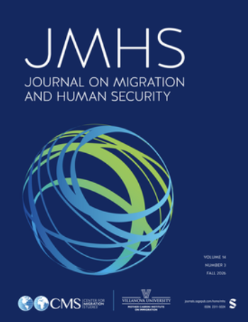 Screenshot of Journal of Migration and Human Security Volume 14 Issue 3, September 2026